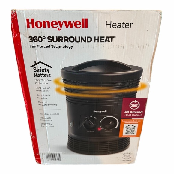 Black Heater with 360° Surround Heat - Picture 4 of 4